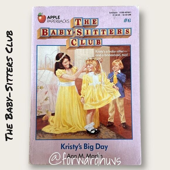 Bundle 3 for $15 | Baby-Sitters Club | Ann M. Martin | Book #6 | 1987 POOR CONDI - Picture 1 of 11
